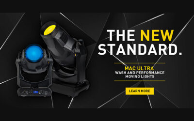 MAC Ultra sorozat: a Martin az elmúlt évtized legjelentősebb világítási fejlesztésével új sztenderdet állít fel.